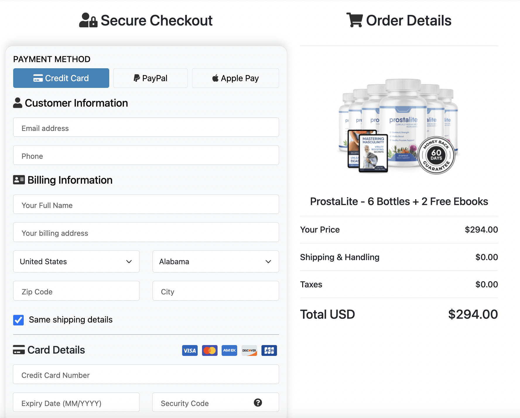 ProstaLite-order-page